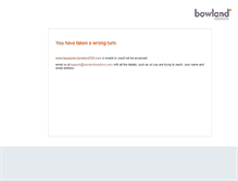 Tablet Screenshot of leaseplan.bowland360.com